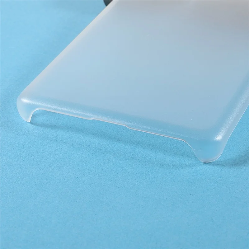 Glossy Surface Rubberized Hard PC Anti-Scratch Protective Phone Case for Honor Magic3 - Transparent