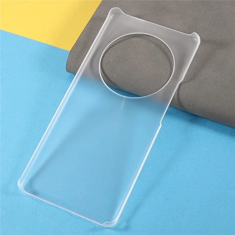 Glossy Surface Rubberized Hard PC Anti-Scratch Protective Phone Case for Honor Magic3 - Transparent