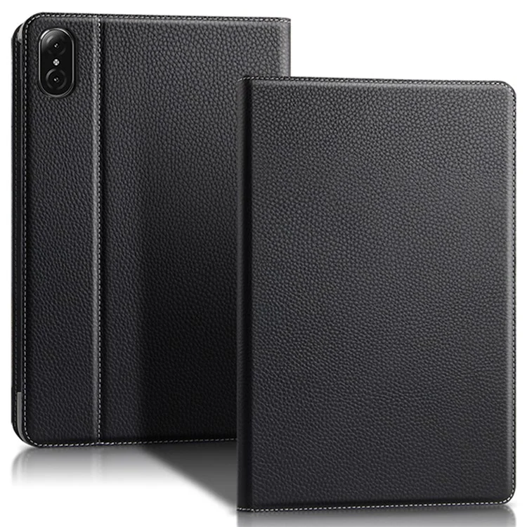 Auto Wake/Sleep Genuine Leather Adjustable Stand Tablet Case Cover for Honor Tablet V7 Pro