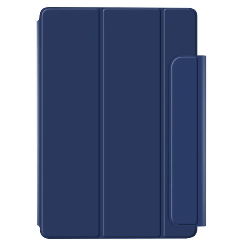 PU Leather Tri-fold Stand Magnetic Closure Tablet Case Cover for Huawei MateBook E 2022 - Blue