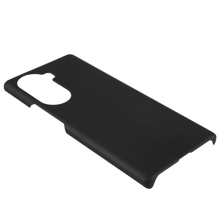 Rubberized Finish Scratch-resistant Hard PC Protective Cover Mobile Phone Case Shell for Honor 60 - Black