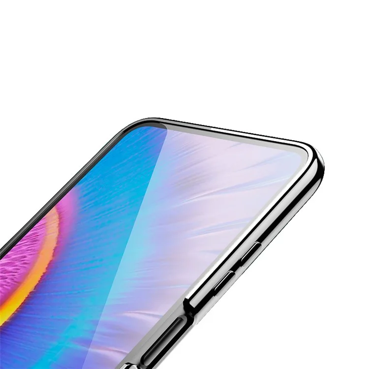 Étui de protection robuste en PC avec placage pour Huawei P50 Pocket - Or