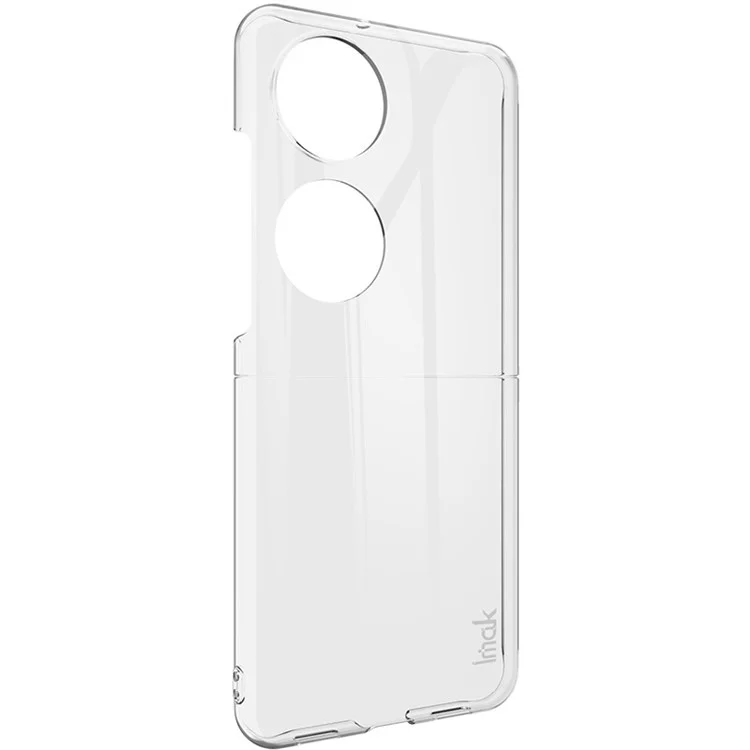 IMAK Crystal Case II Pro Pour ou Huawei P50 Pocket Anti-scratch Hard PC Cover Protective Téléphone Caxe