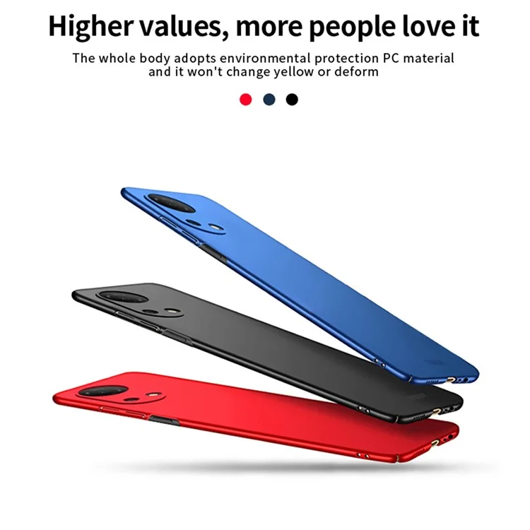 MOFI JK-1 Shield Per Honor Play 30 Plus 5G Matte Hard PC Drop Drop Protective Telefono Case - Nero