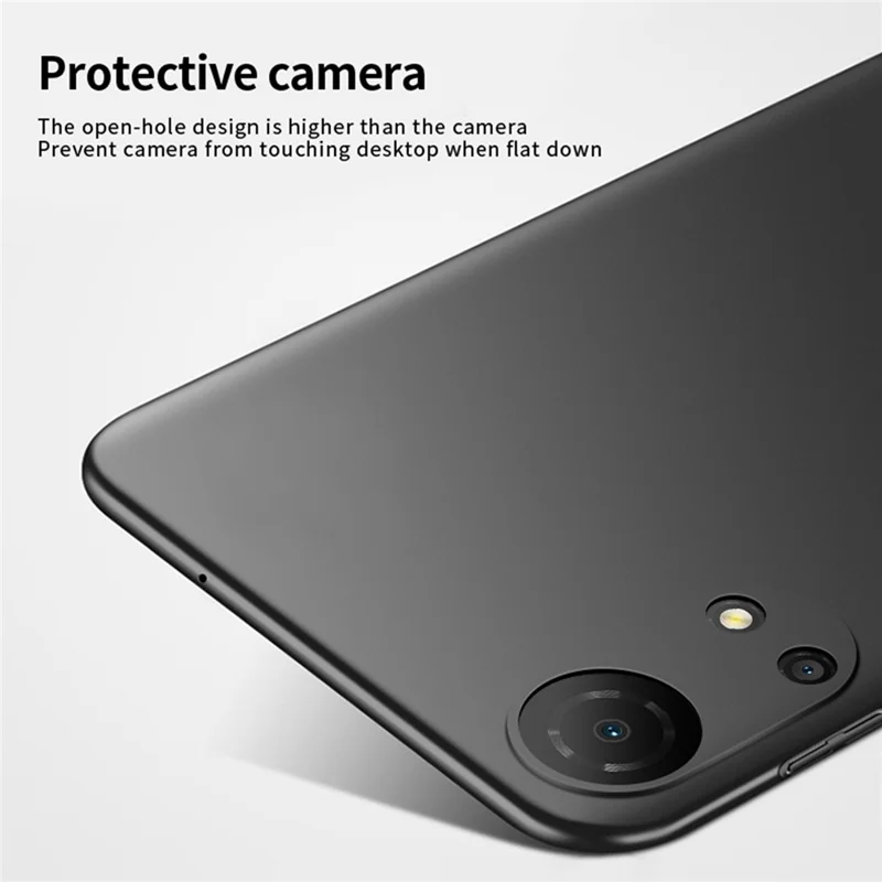 MOFI JK-1 Shield for Honor Play 30 Plus 5G Matte Hard PC Shockproof Drop Protective Phone Case - Red