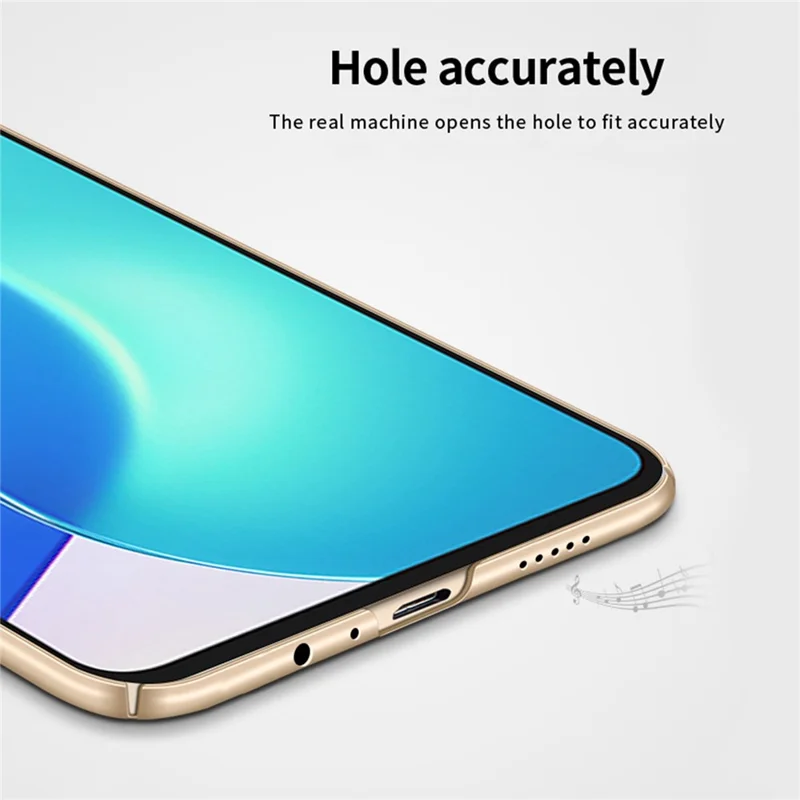 MOFI JK-1 Shield for Honor Play 30 Plus 5G Matte Hard PC Shockproof Drop Protective Phone Case - Red