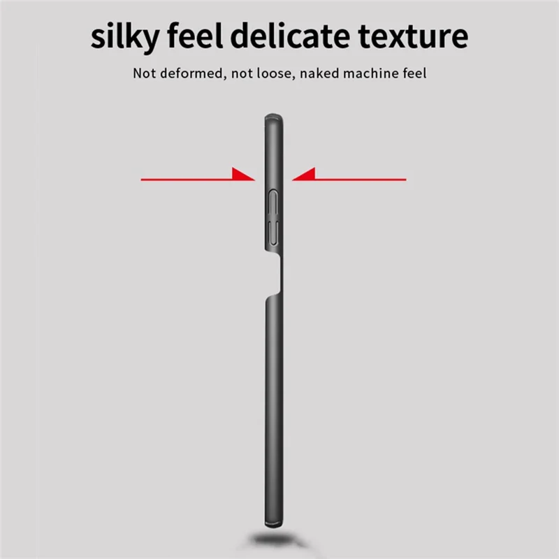 MOFI JK-1 Shield for Honor Play 30 Plus 5G Matte Hard PC Shockproof Drop Protective Phone Case - Red