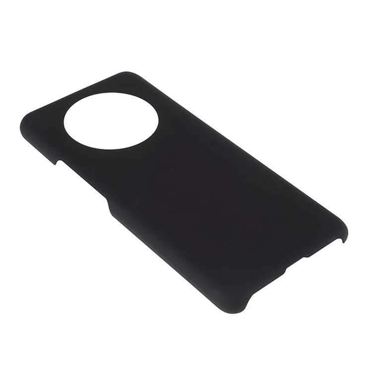 Para Honra X30, Capa de Back Cenos de Superfície Brilhante Borrorescedado PC Anti-arranhão Tampa de Telefone Protetora - Preto