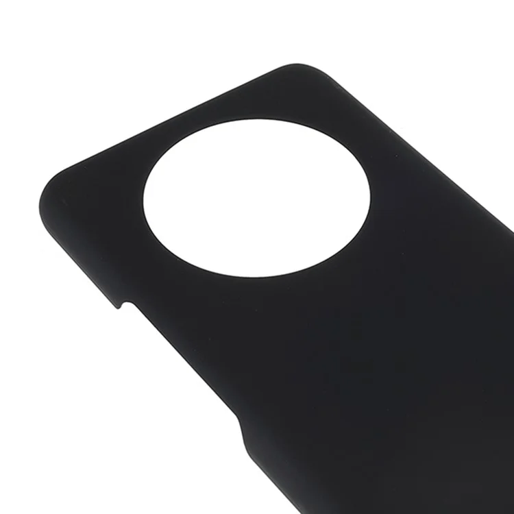 Para Honra X30, Capa de Back Cenos de Superfície Brilhante Borrorescedado PC Anti-arranhão Tampa de Telefone Protetora - Preto