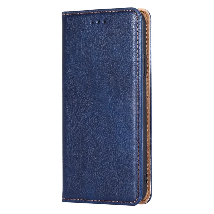 Per Honor X30/X9 5G/Magic 4 Lite 5G Custodia Magnetica Automatica Antigraffio e Antiurto Copertina in Pelle PU + TPU Porta Carte e Supporto per Telefono - Blu