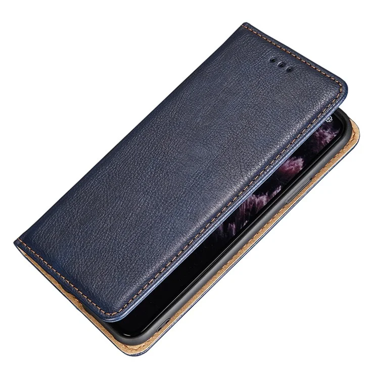 Per Honor X30/X9 5G/Magic 4 Lite 5G Custodia Magnetica Automatica Antigraffio e Antiurto Copertina in Pelle PU + TPU Porta Carte e Supporto per Telefono - Blu