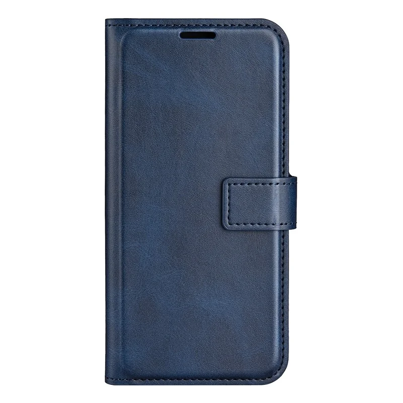 Étui pour Honor X8 4G en cuir PU texturé avec fonction support, portefeuille et rabat anti-chocs à fermoir magnétique - Bleu