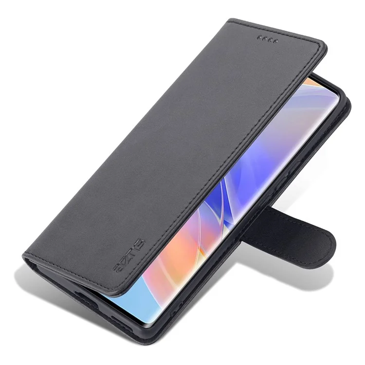 AZNS PU Cuir Anti-dust Téléphone Boîtier Pour Honor 60 SE Secroporer la Couverture de Couvert - le Noir