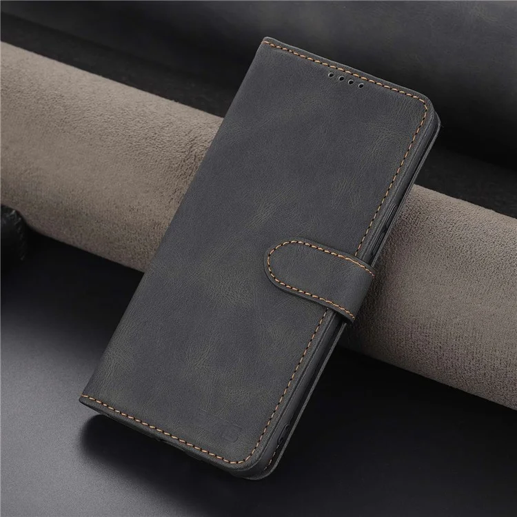 AZNS PU Lederstand Cover Für Ehren 60 SE, Brieftasche Magnetic Clasp Phone Hülle - Schwarz