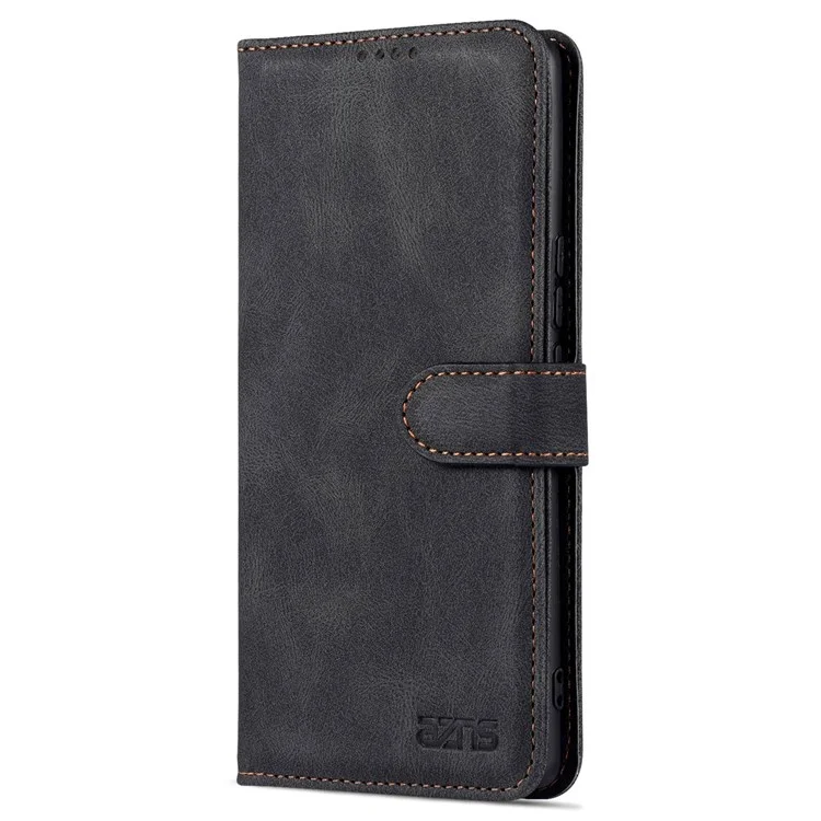 AZNS PU Lederstand Cover Für Ehren 60 SE, Brieftasche Magnetic Clasp Phone Hülle - Schwarz