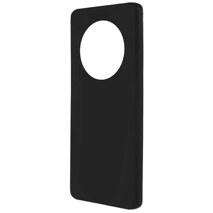 Per Honor Magic4 Glossy Surface Surface Rubblery Finish Hard PC Caso Posteriore Anti-Drop Custodia Anti-Drop - Nero