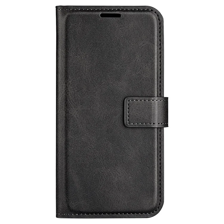 Square Magnetic Clasp Folio Flip Handy Leder Hülle Für Honor X30/Magic4 Lite 5G, Brieftasche Design Stand Cover - Schwarz