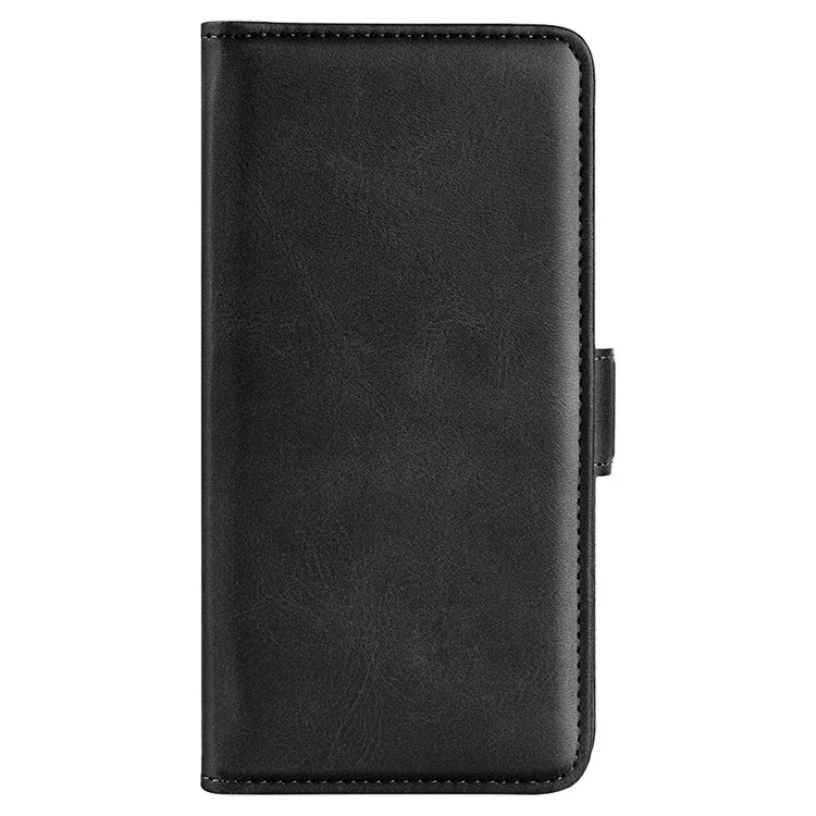 Folio Flip Dual-Clasp PU Кожаный Телефон Для Телефона Для Honor X30/Magic4 Lite 5G, Регулируемый Складной Подставка Для Телефона Кошелек Аксессуара Кошелька Кошелек - Черный