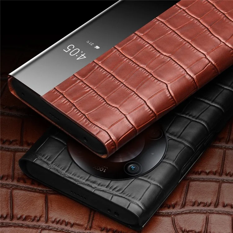 Qialino Pour Honor Magic4 Fenêtre De Vue De Protection Tout Autour - Brun