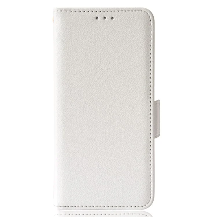 Pour Honor Magic4 Lite 4G/5G/X9 4G/5G/X30 5G Portefeuille Style Flip Magnétique Texture Litchi Étui Protecteur en Cuir pour Téléphone - Blanc