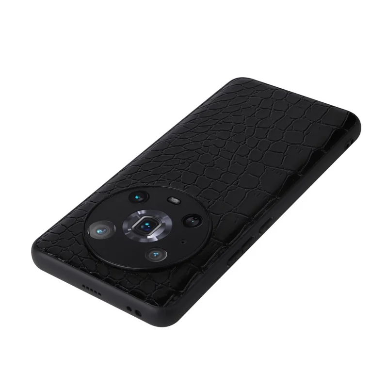 For Honor Magic4 Pro Anti-scratch Phone Case Textured PU Leather Coated TPU +PC Hybrid Protective Cover - Marble Texture