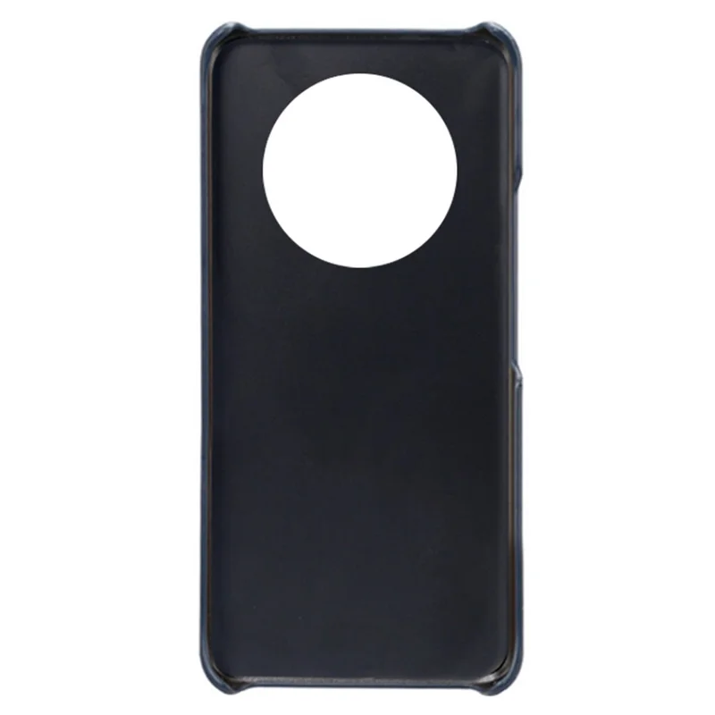 For Honor X30/Magic4 Lite 5G/X9 5G/X9 4G Slim Thin Phone Cover Scratch-resistant Textured PU Leather Coated PC Phone Case - Blue