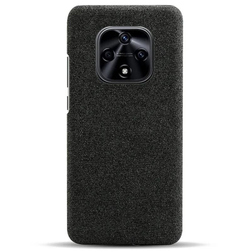 Harde PC + stof telefoonhoes voor Hi nova 9Z 5G, Effen krasbestendige mobieltjeshoes - Zwart