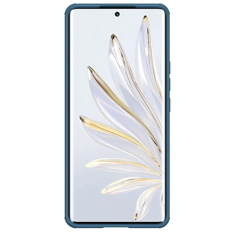 Nillkin Camshield Pro Série Para Honor 70 Pro 5G/70 Pro+ 5g Case Hard PC Soft TPU Protetor de Telefone Não Deslizante Resistente a Arranhões Com Tampa de Lente da Câmera Deslizante - Azul