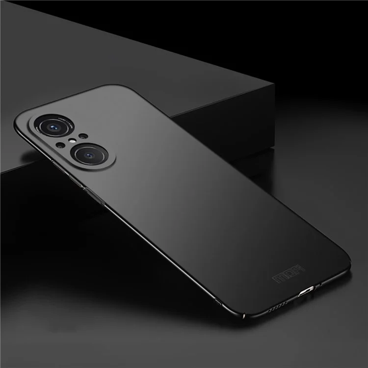 MOFI JK PC ​​shied-1 Серии-1 Для Huawei Nova 9 SE Matte Surface Anti-Fingerprint Case Hard PC Antipcratch Back Cover с Ремешком - Черный