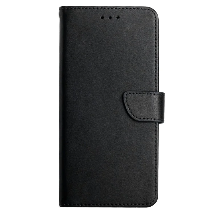 Para Honor 70 Pro 5G / 70 Pro+ 5G HT02 Nappa Textura Capa de Capelo Genal Capelo de Capelo Sudelo de Cor Solid - Preto