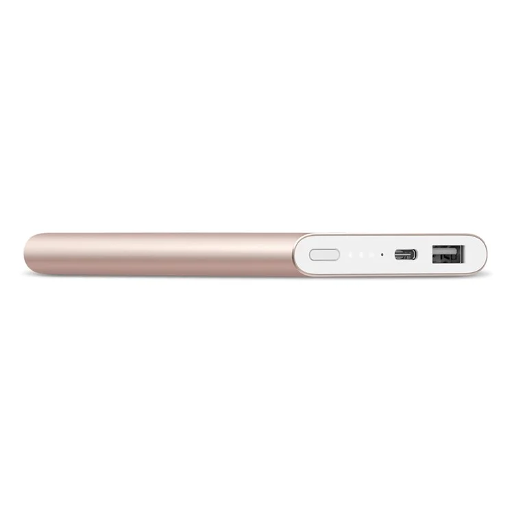 XIAOMI Mi Kit 10000mAh 18W Quick Power Bank Pro with Type-C + Micro USB Charging Cable for Xiaomi iPhone Samsung Pokemon Game Etc - Rose Gold Color