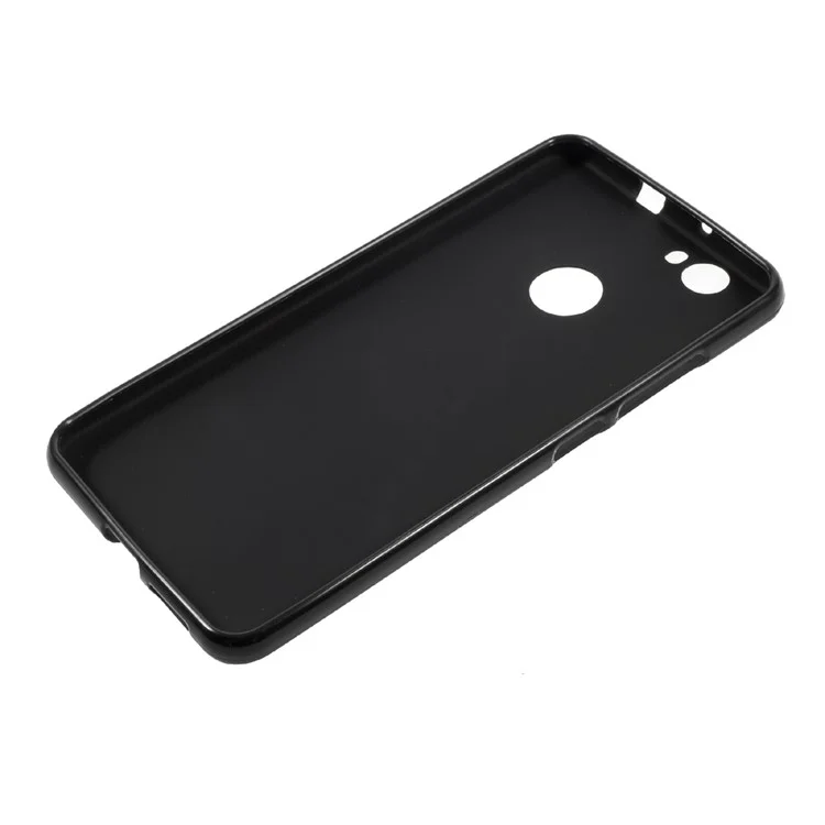 Anti-fingerprint Matte TPU Case Cover for Huawei Nova - Black