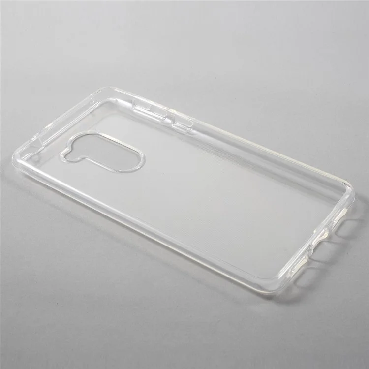 Clear Glossy TPU Phone Case Cover for Huawei Honor 6x (2016)