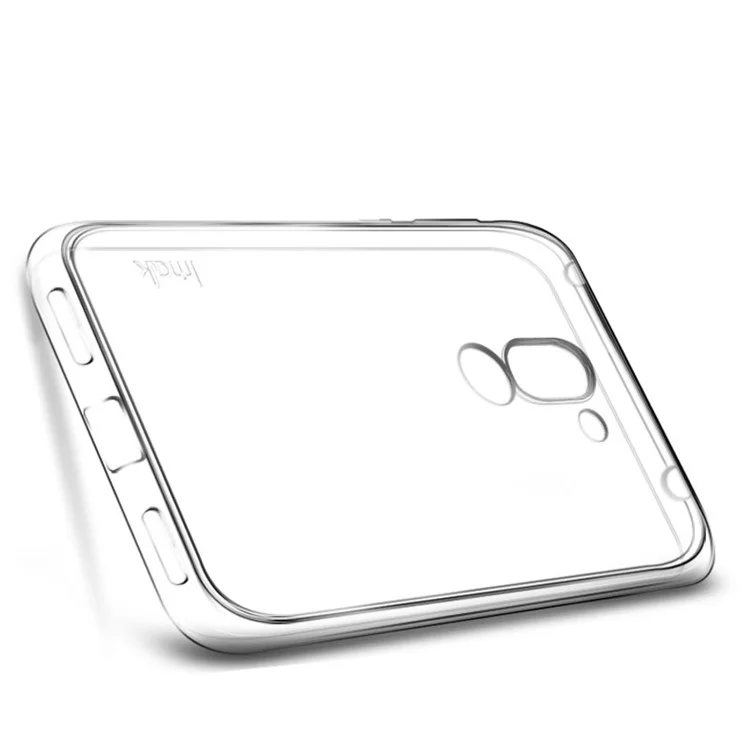 IMAK 0.8mm Clear TPU Stealth Case Mobile Phone Cover for Huawei Honor 6x (2016)