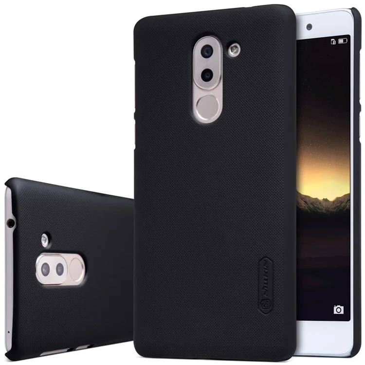 NILLKIN for Huawei Honor 6x (2016) Super Frosted Shield Hard Case + Screen Protector - Black