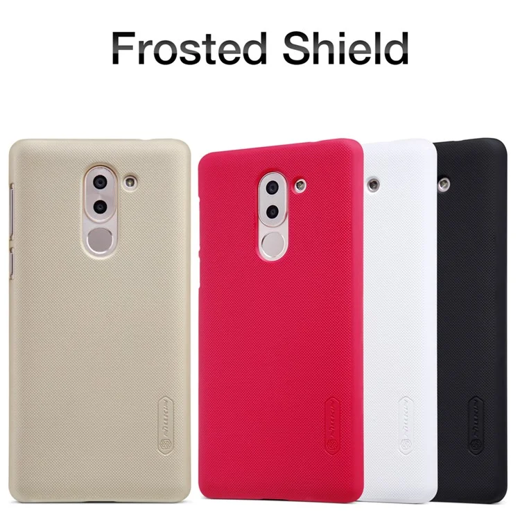 NILLKIN for Huawei Honor 6x (2016) Super Frosted Shield Hard Case + Screen Protector - Black