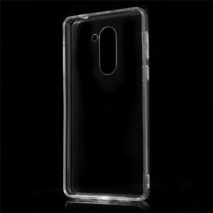 Transparent Clear Acrylic + TPU Mobile Cover for Huawei Honor 6x (2016)