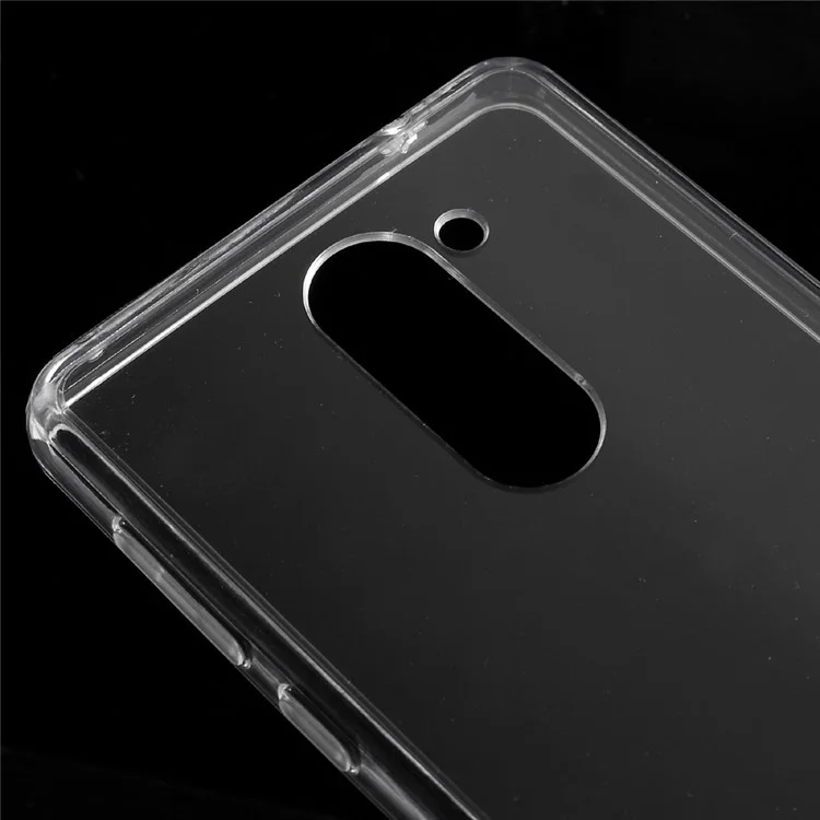 Transparent Clear Acrylic + TPU Mobile Cover for Huawei Honor 6x (2016)