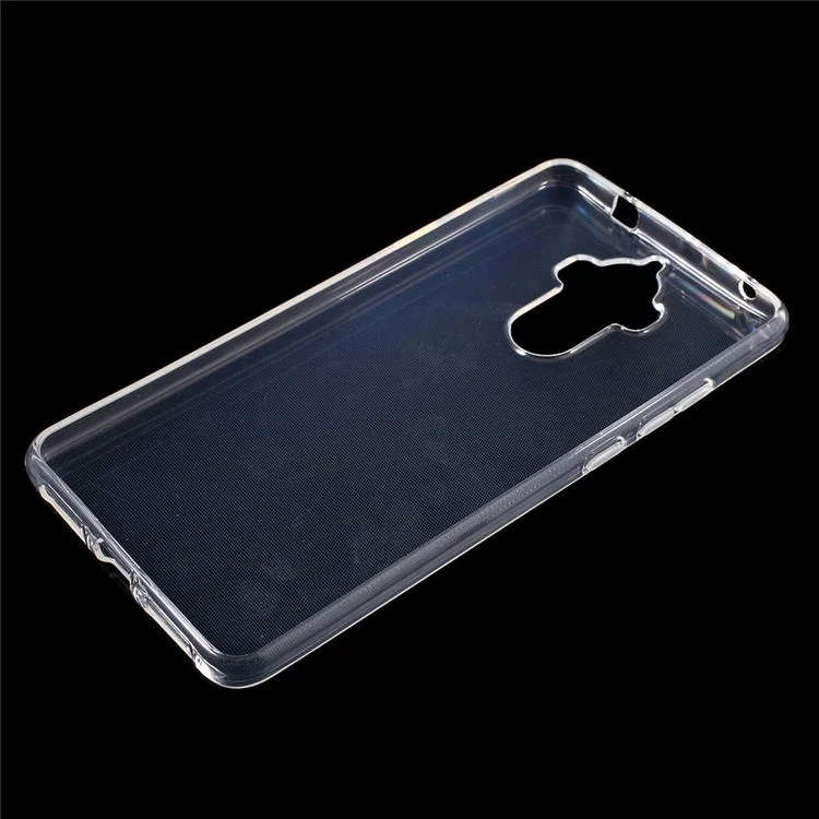Glossy Clear TPU Mobile Phone Case for Huawei Mate 9 Watermark Resistant
