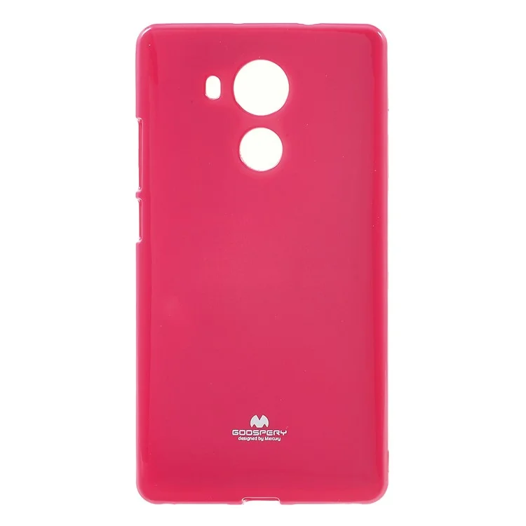 MERCURY GOOSPERY Flash Powder TPU Back Case for Huawei Mate 8 - Rose