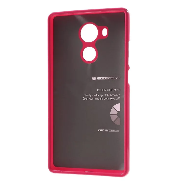 MERCURY GOOSPERY Flash Powder TPU Back Case for Huawei Mate 8 - Rose