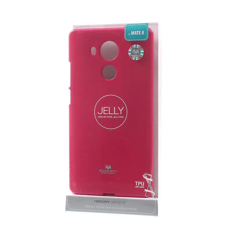 MERCURY GOOSPERY Flash Powder TPU Back Case for Huawei Mate 8 - Rose
