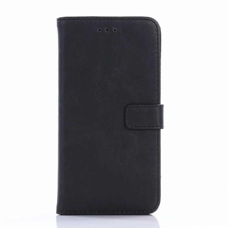 Retro Style PU Leather Wallet Case Cover for Huawei Honor 6x (2016) - Black