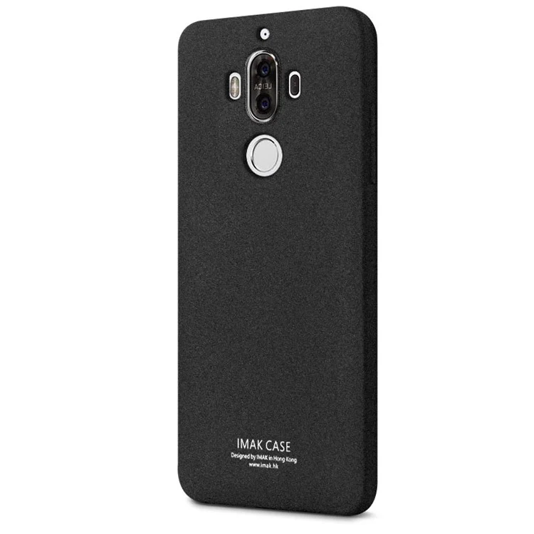 IMAK Anti-fingerprint TPU Phone Cover for Huawei Mate 9 + Screen Protector Film - Matte Black