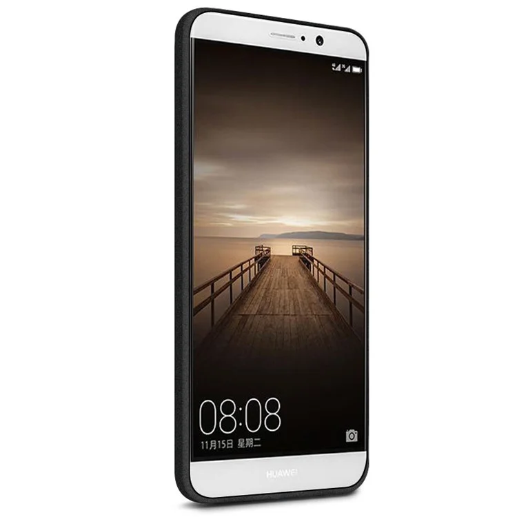 IMAK Anti-fingerprint TPU Phone Cover for Huawei Mate 9 + Screen Protector Film - Matte Black