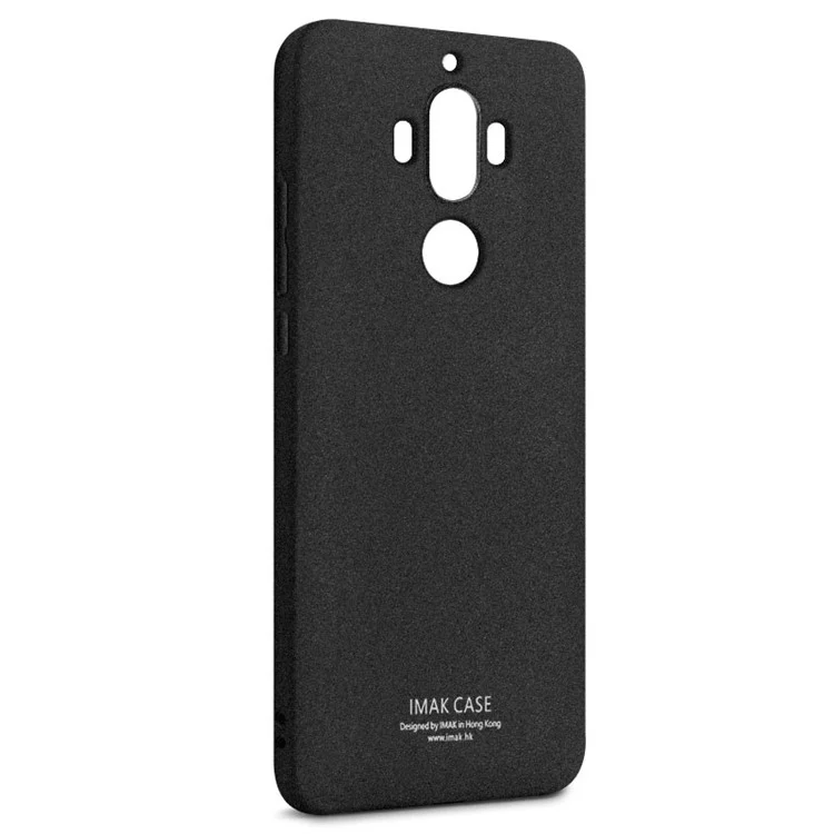 IMAK Anti-fingerprint TPU Phone Cover for Huawei Mate 9 + Screen Protector Film - Matte Black