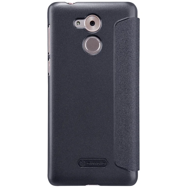 NILLKIN Sparkle Series for Huawei Enjoy 6s / Honor 6C Leather Mobile Flip Cover - Black