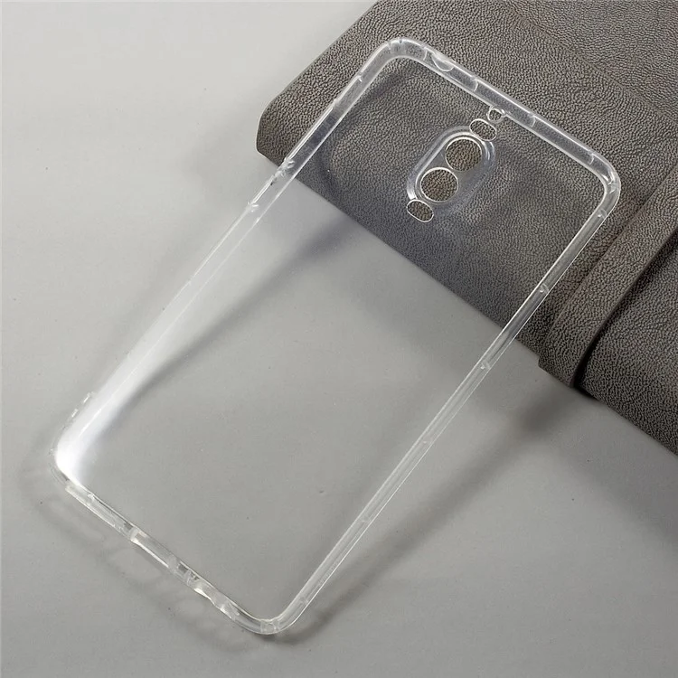 Drop-proof Clear TPU Mobile Phone Cover for Huawei Mate 9 Pro / Mate 9 Porsche - Transparent