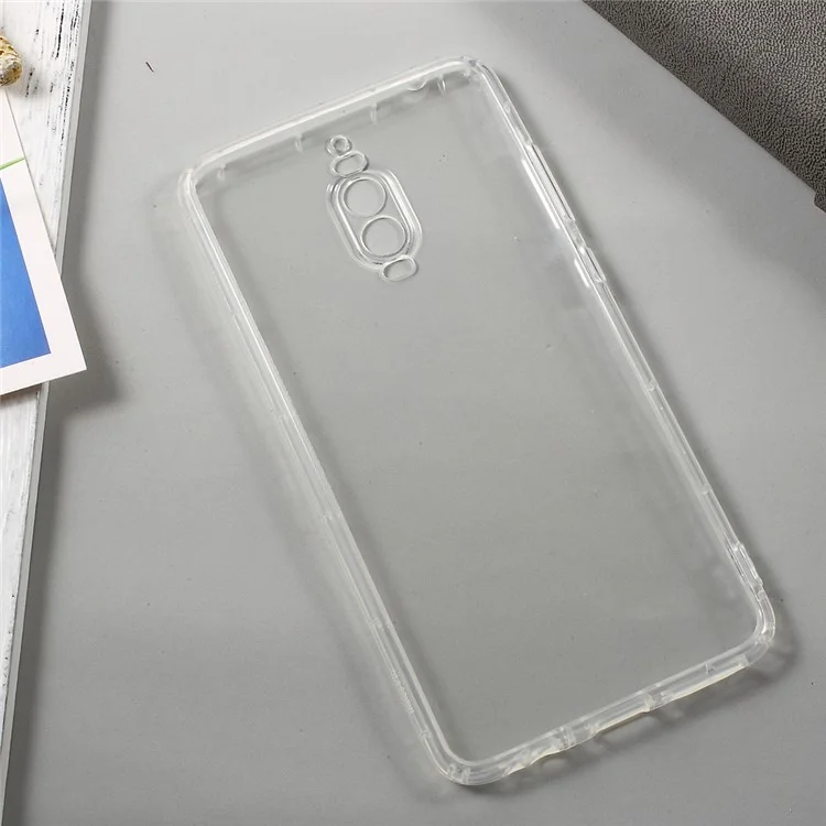 Drop-proof Clear TPU Mobile Phone Cover for Huawei Mate 9 Pro / Mate 9 Porsche - Transparent