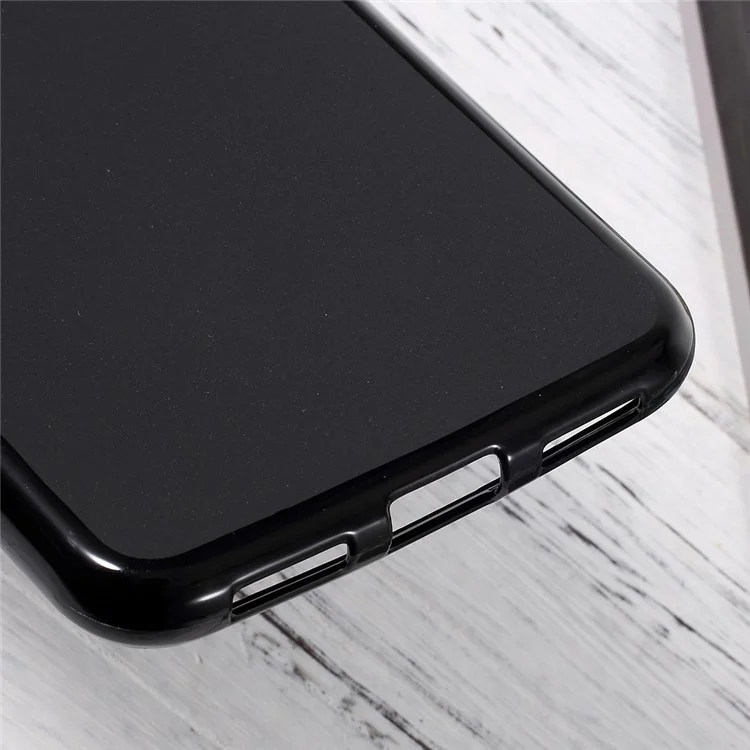 50PCS/Set Matte TPU Cell Phone Case for Huawei P8 Lite (2017) / Honor 8 Lite - Black